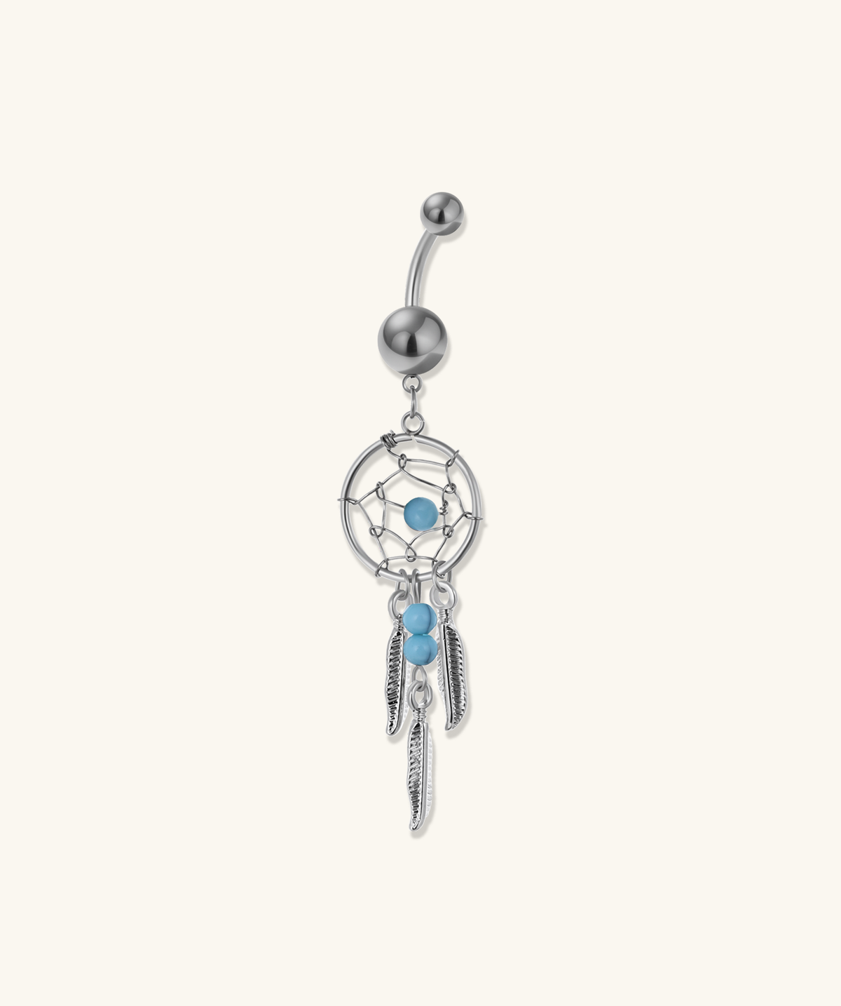 Lyra Belly Ring - Stainless Steel - Navel - Oumo Jewelry