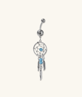 Dreamcatcher Drift Belly Ring - OumoJewelry