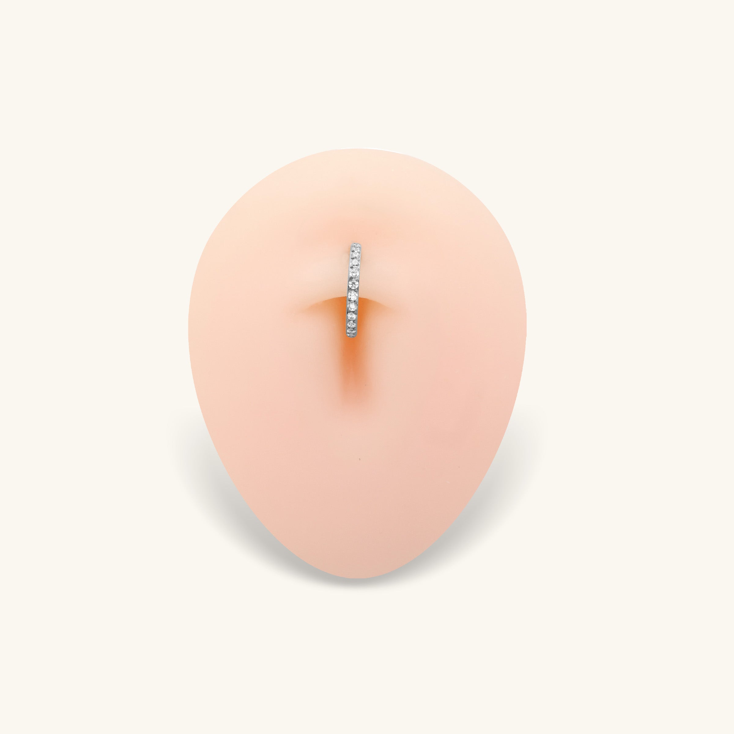 Solen Hoop Belly Ring - OumoJewelry