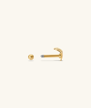 Bone Palm Stud - OumoJewelry