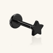 Titanium Star Stud