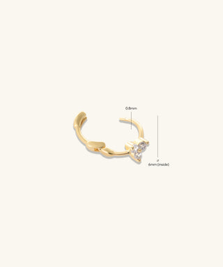 Petite Gems Helix Hoop - OumoJewelry