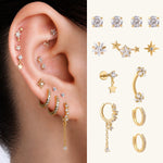 Sable Star Ear Stack Set
