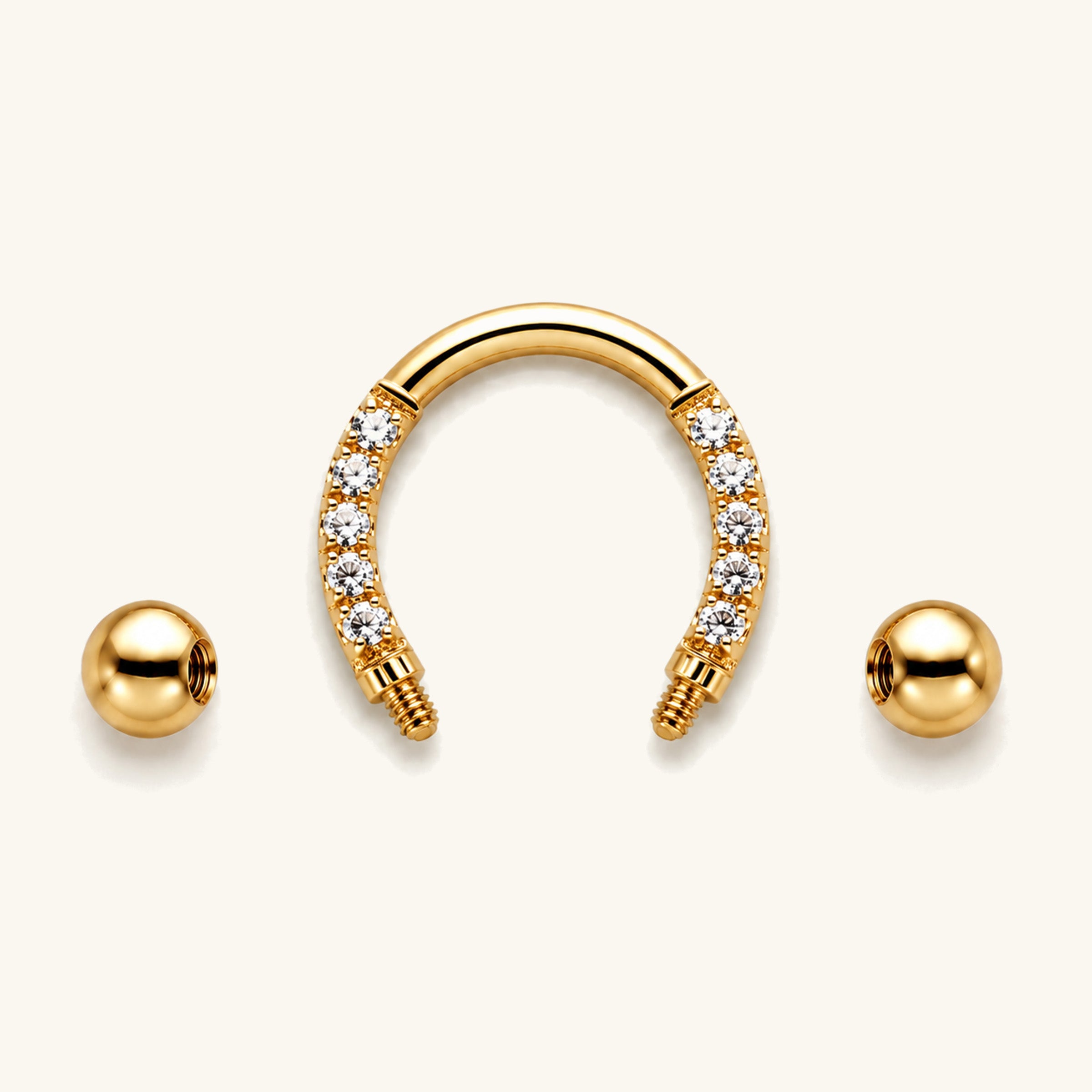 Gia Horseshoe Rings