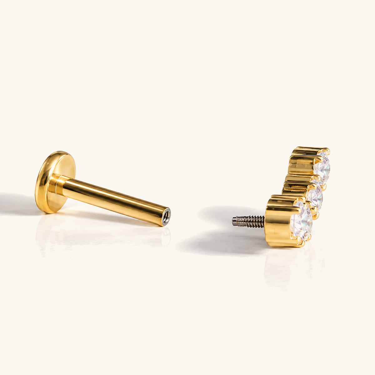 Titanium Jalia Stud - OumoJewelry