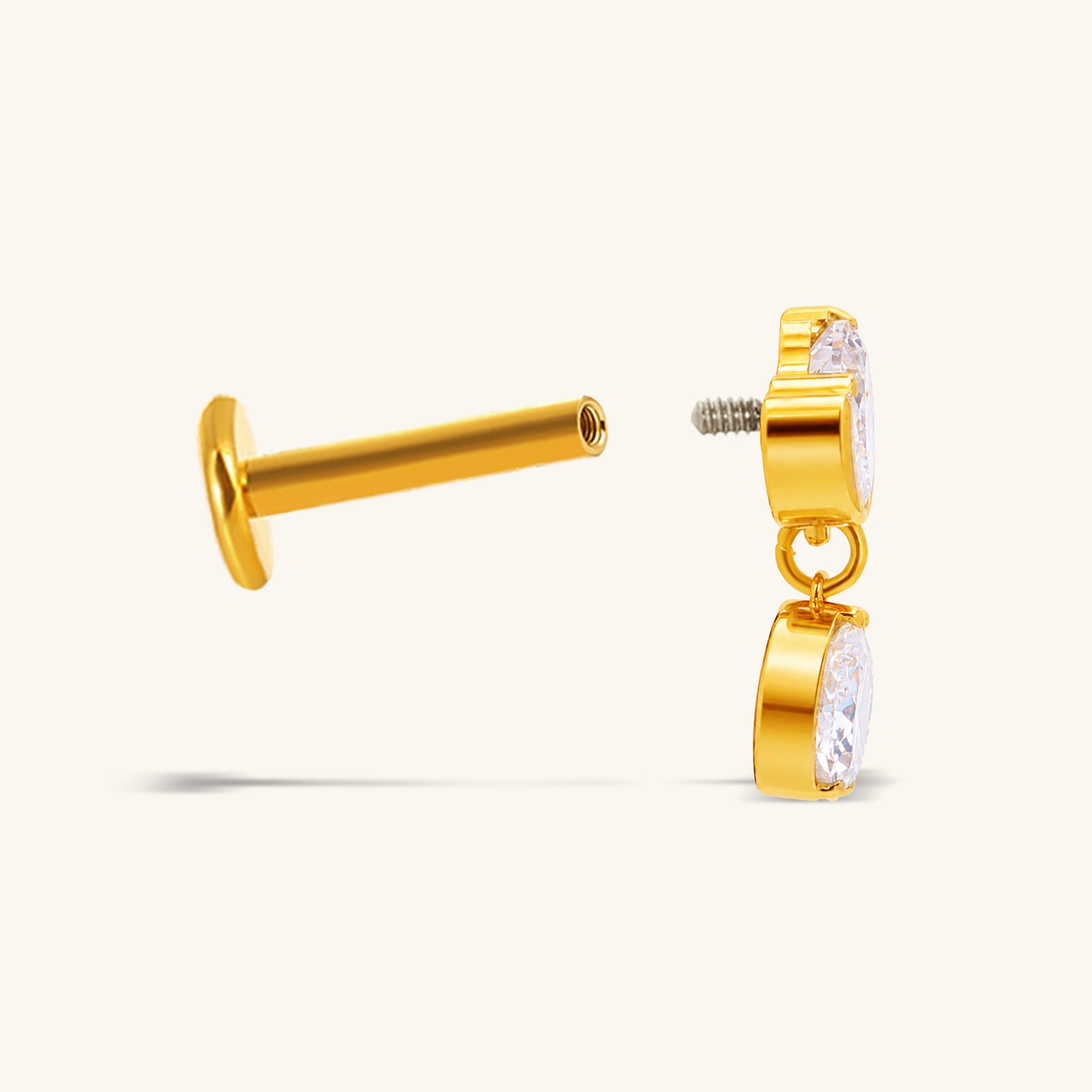 Titanium Cleo Stud