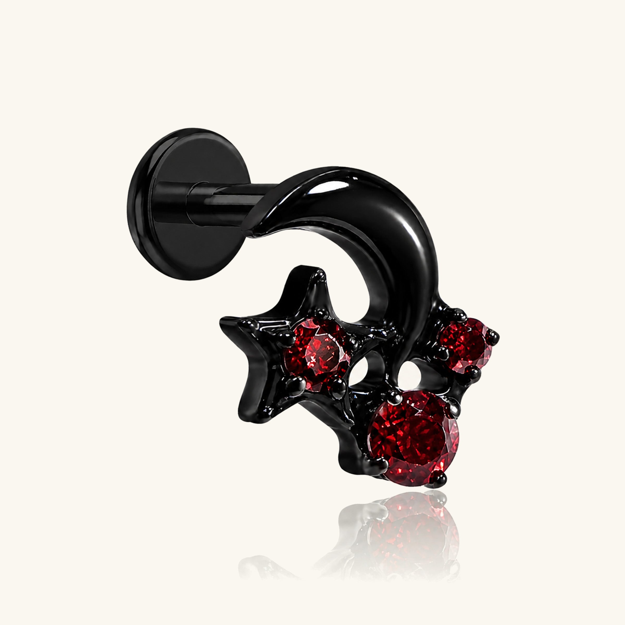 Titanium Aven Stud