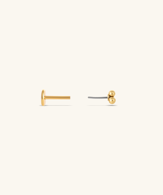 Beads Threadless Stud