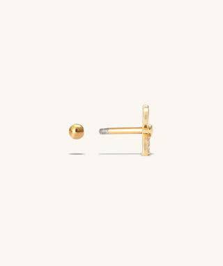 Love Scissors Stud - OumoJewelry