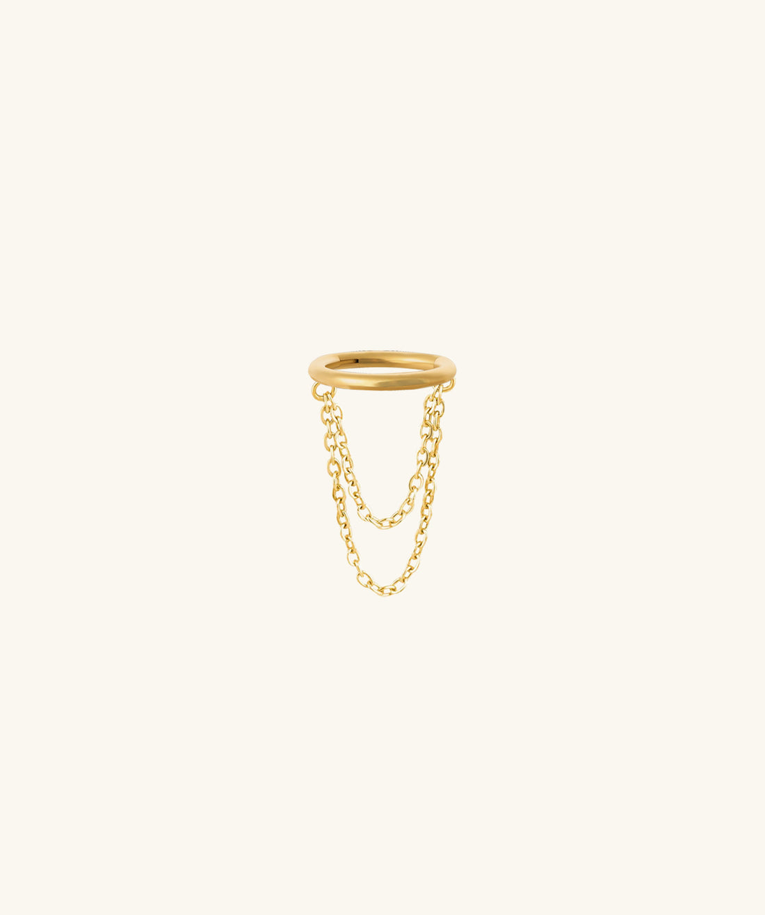 Titanium Chain Clicker Hoop