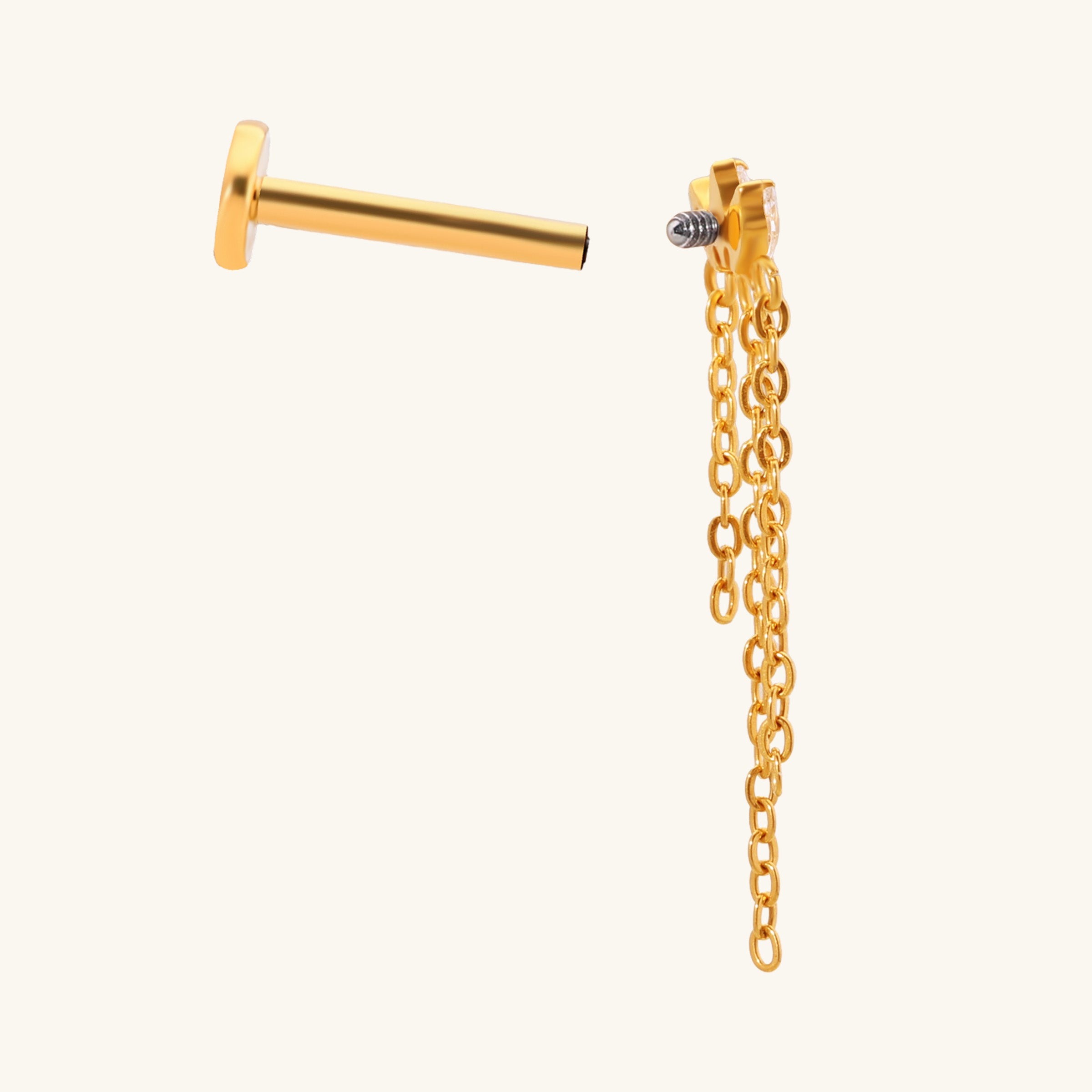 Titanium Vanya Stud