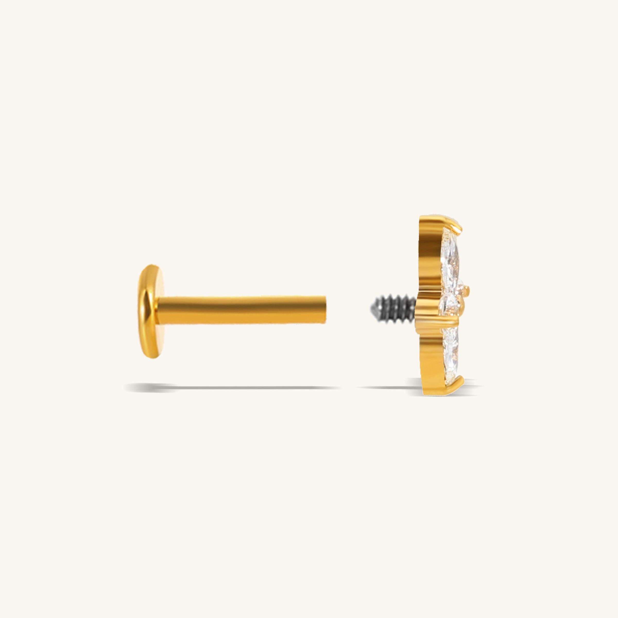 Titanium Calix Stud - OumoJewelry