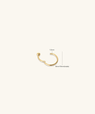 Classic Clicker Hoop - OumoJewelry