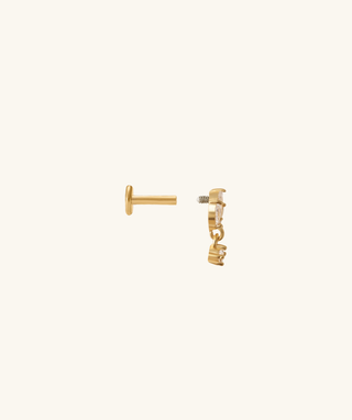 Petal Drop Stud - OumoJewelry