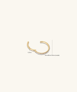 Titanium Pearl Clicker - OumoJewelry