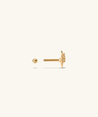 Twinkling Cobweb Stud - OumoJewelry