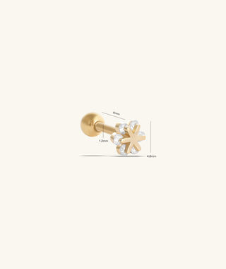 Cute Floral Stud - OumoJewelry