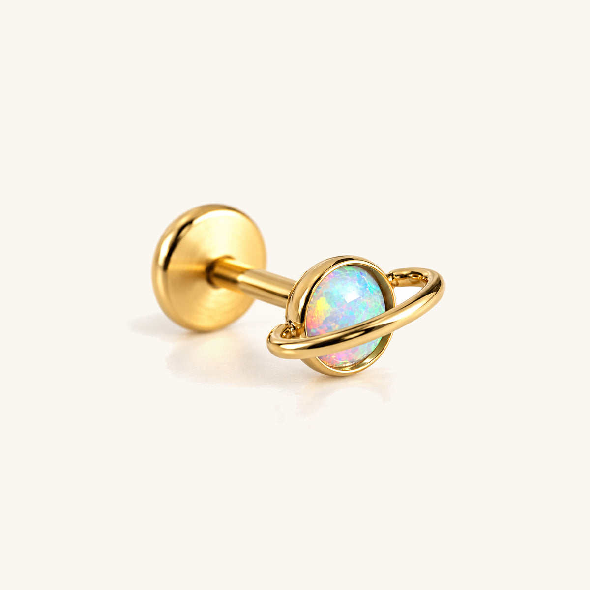 Titanium Inara Threadless Stud - OumoJewelry