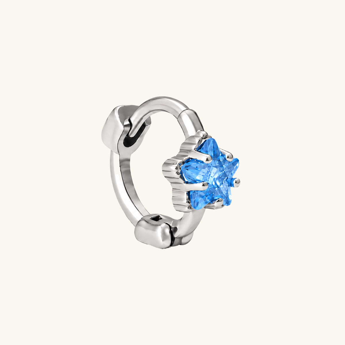 Charming Star Helix Hoop