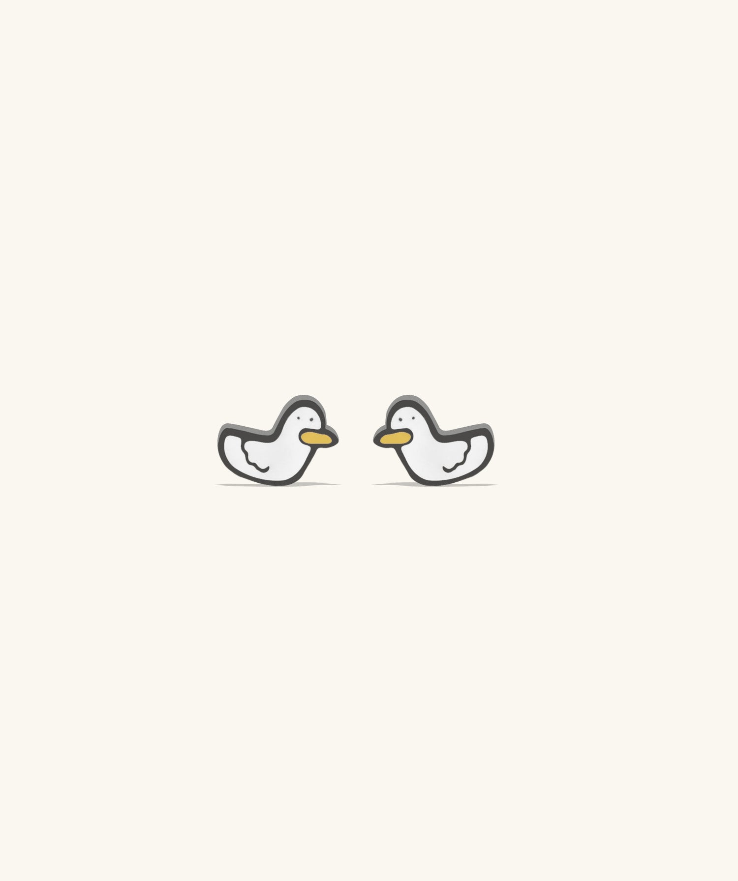 Cute Duck Studs