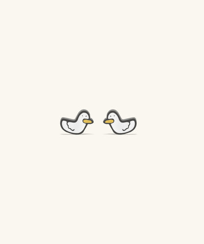 Cute Duck Studs