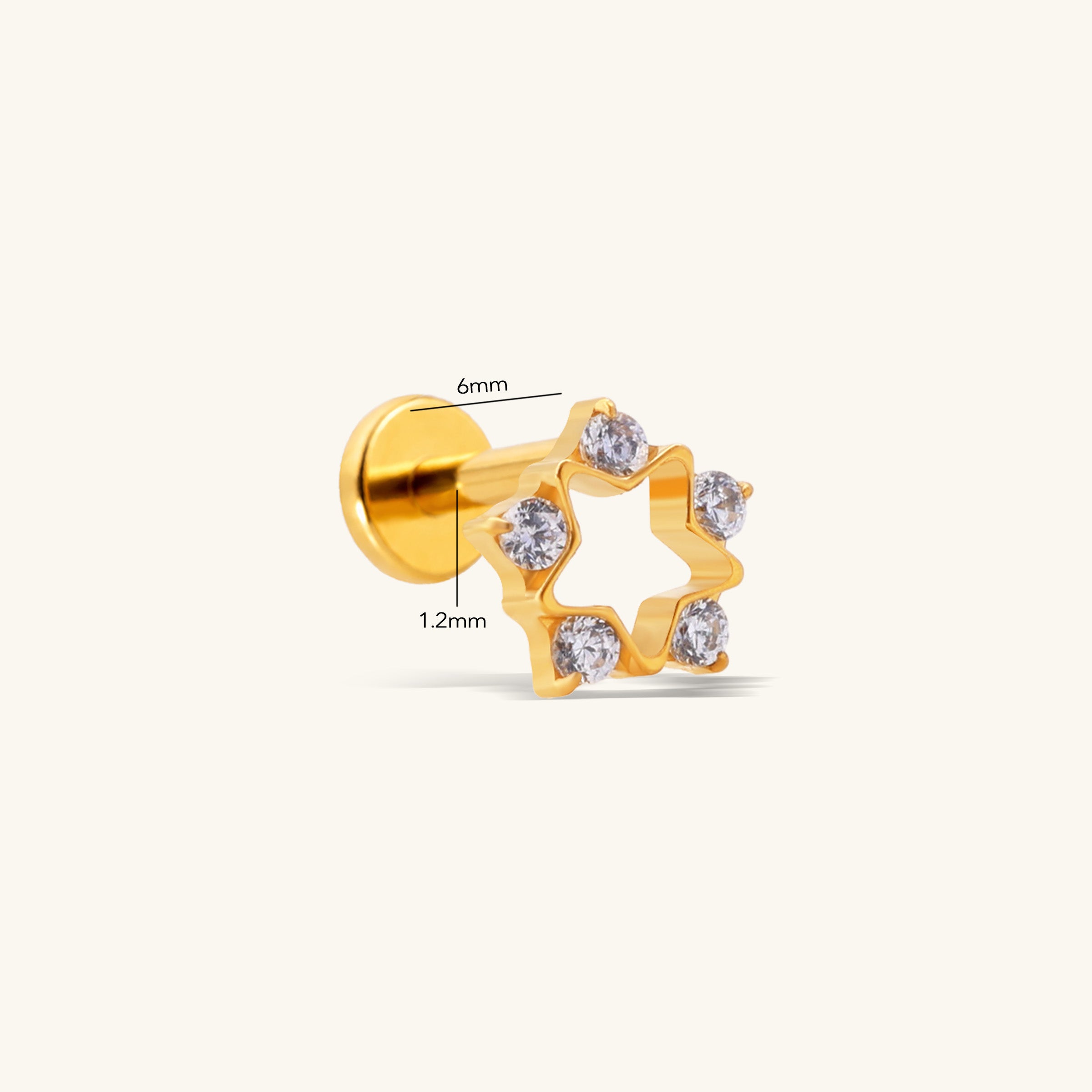 Titanium Evren Stud