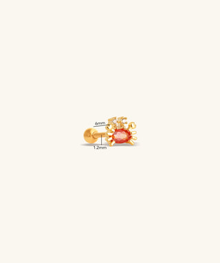 Crab Stud - OumoJewelry