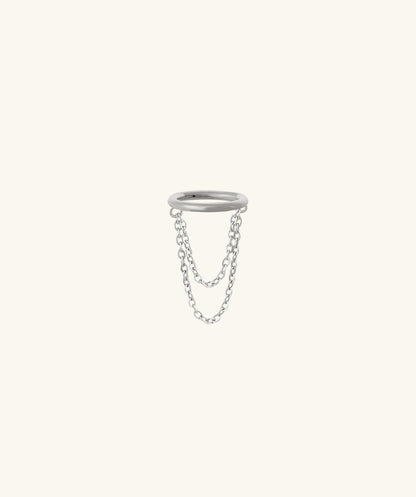 Titanium Chain Clicker Hoop