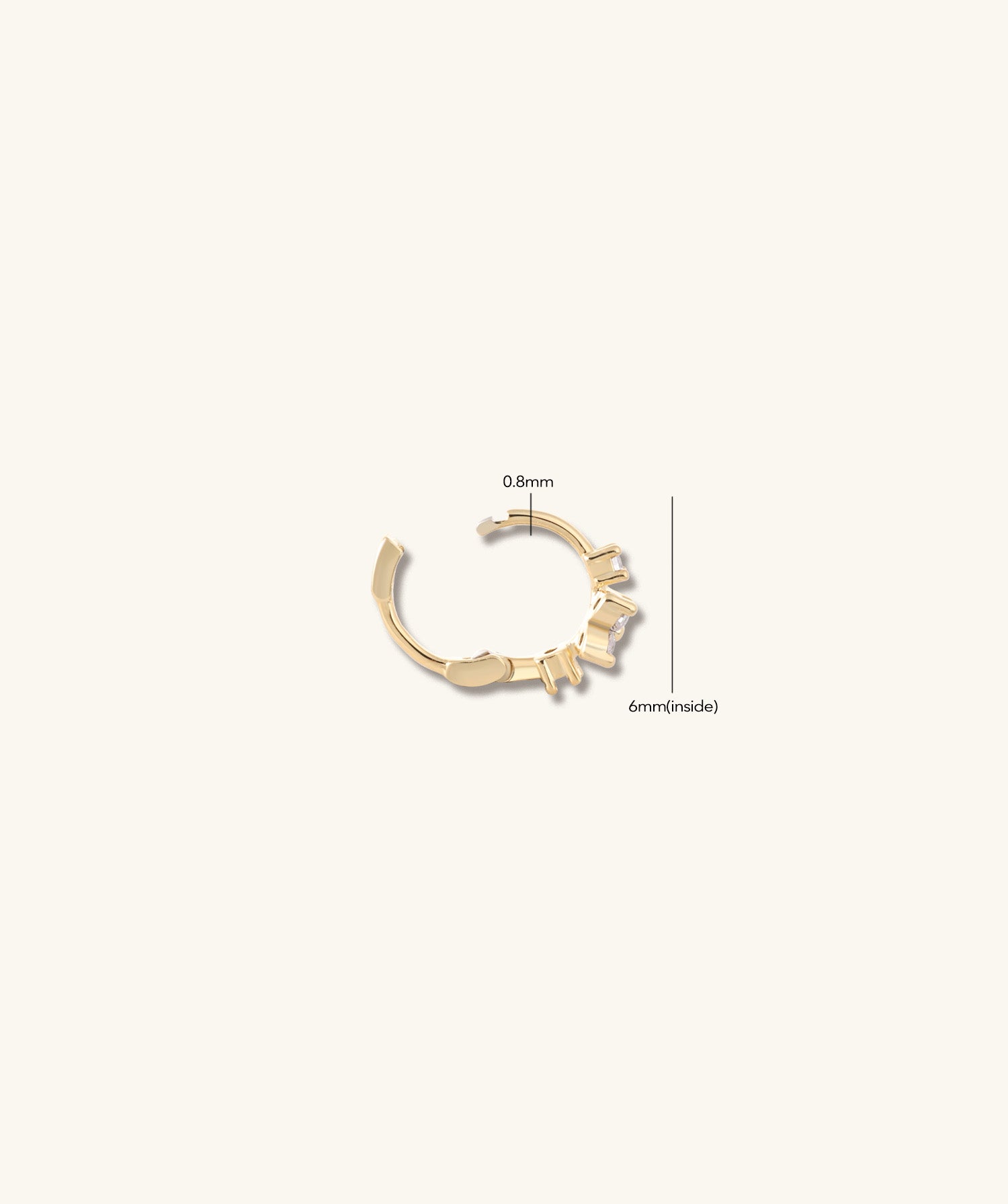 Blossom Hoop - OumoJewelry