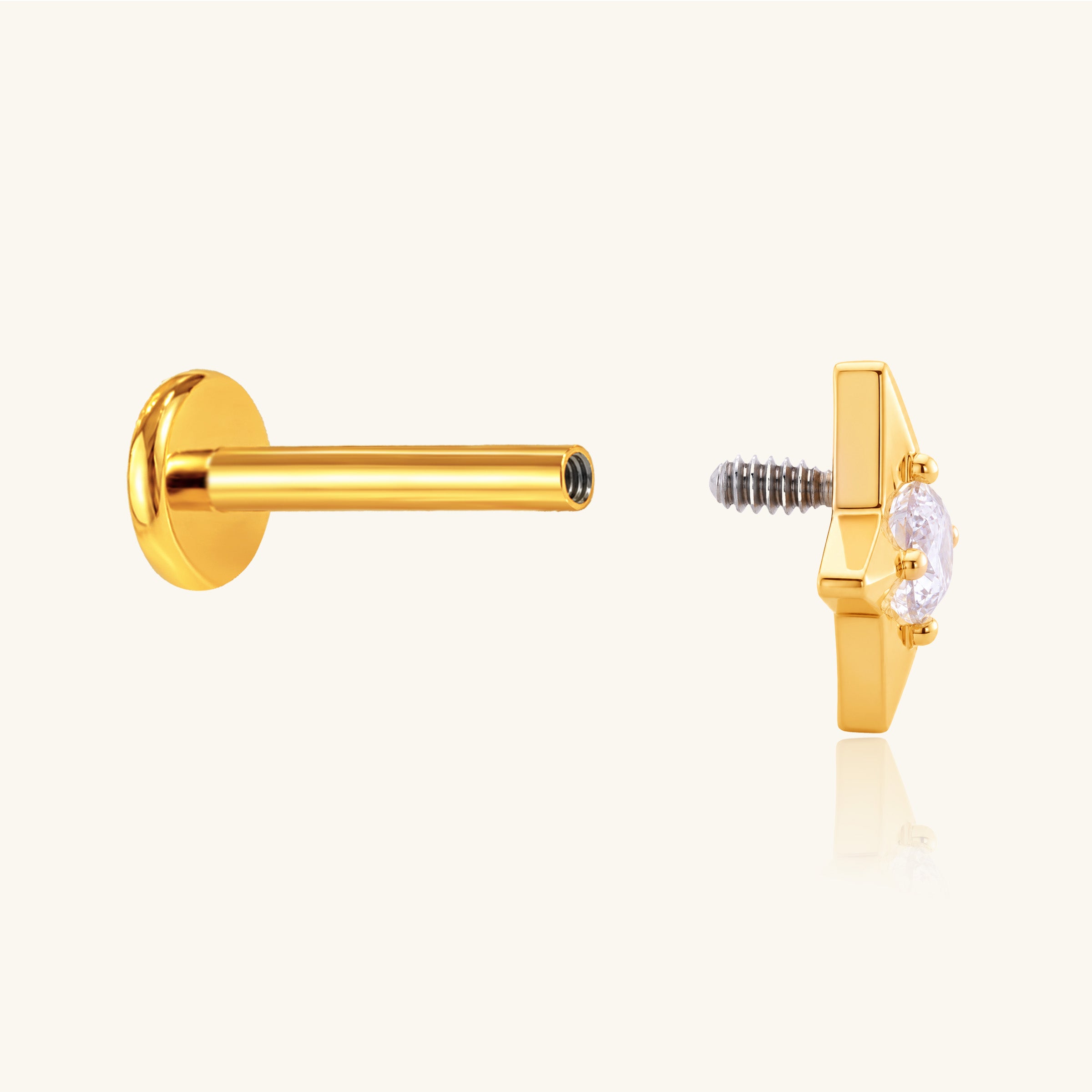 Titanium Calia Star Stud