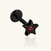Titanium Livia Star Stud