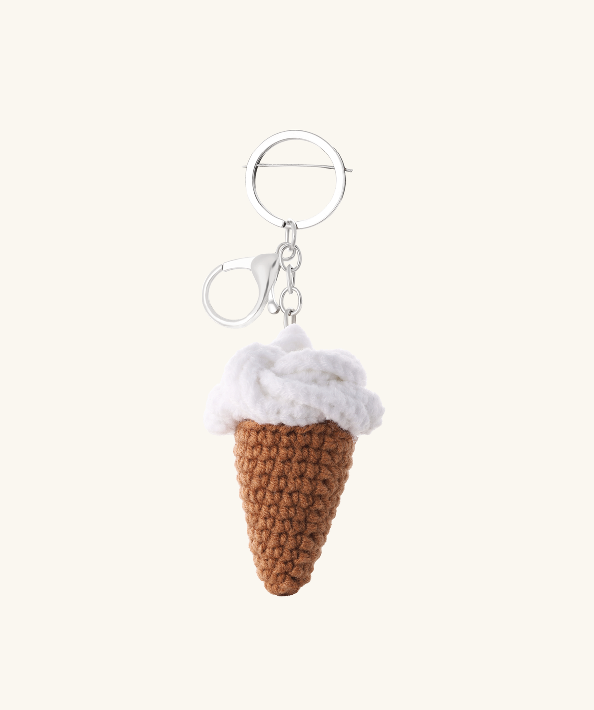 Creamy Cone Keychain - Oumo Jewelry