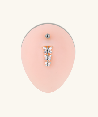 Flutter Chain Belly Ring - OumoJewelry