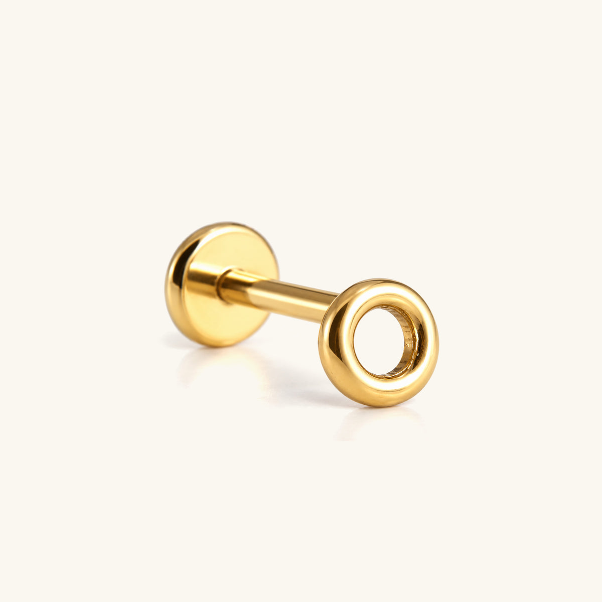 Titanium Ilaria Threadless Stud - OumoJewelry