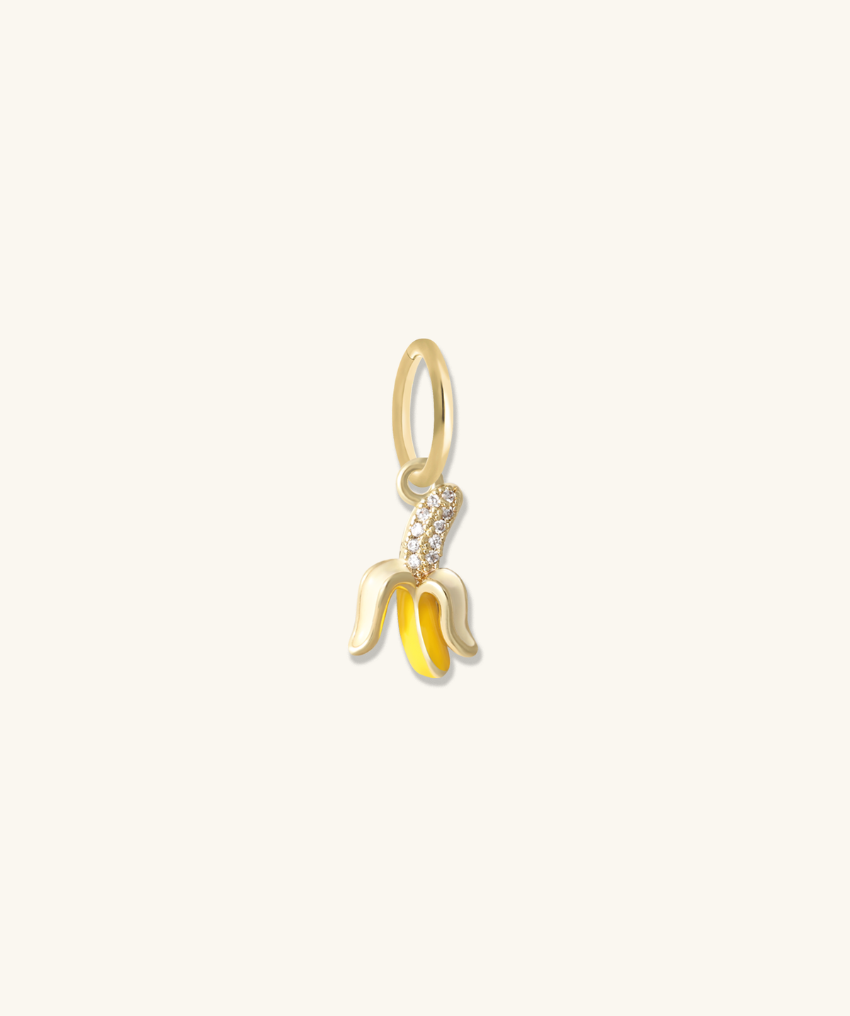 Banana Charm - Brass - Oumo Jewelry