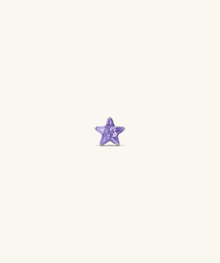 Titanium Star & Flower Reversible Stud - OumoJewelry