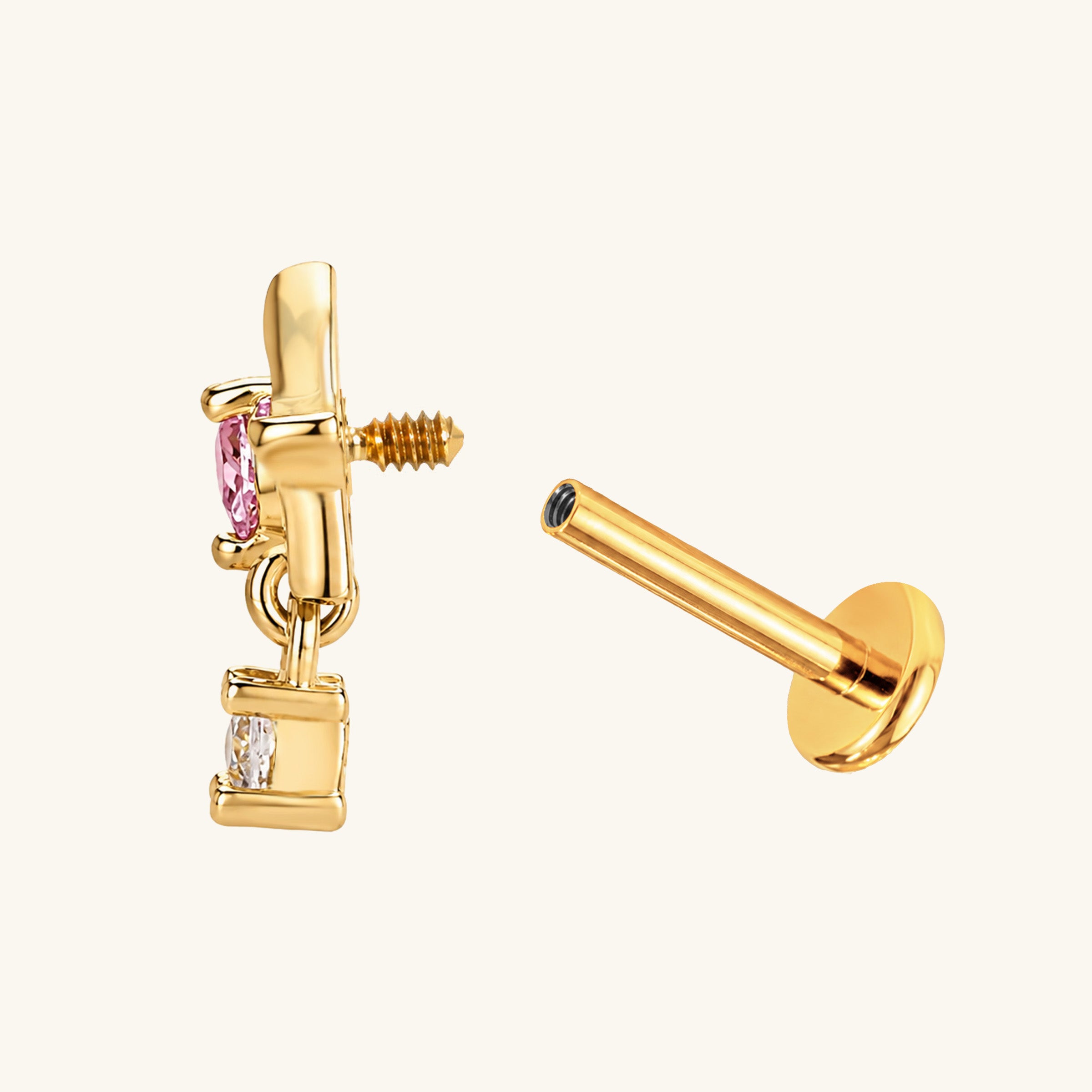 Titanium Clea Stud