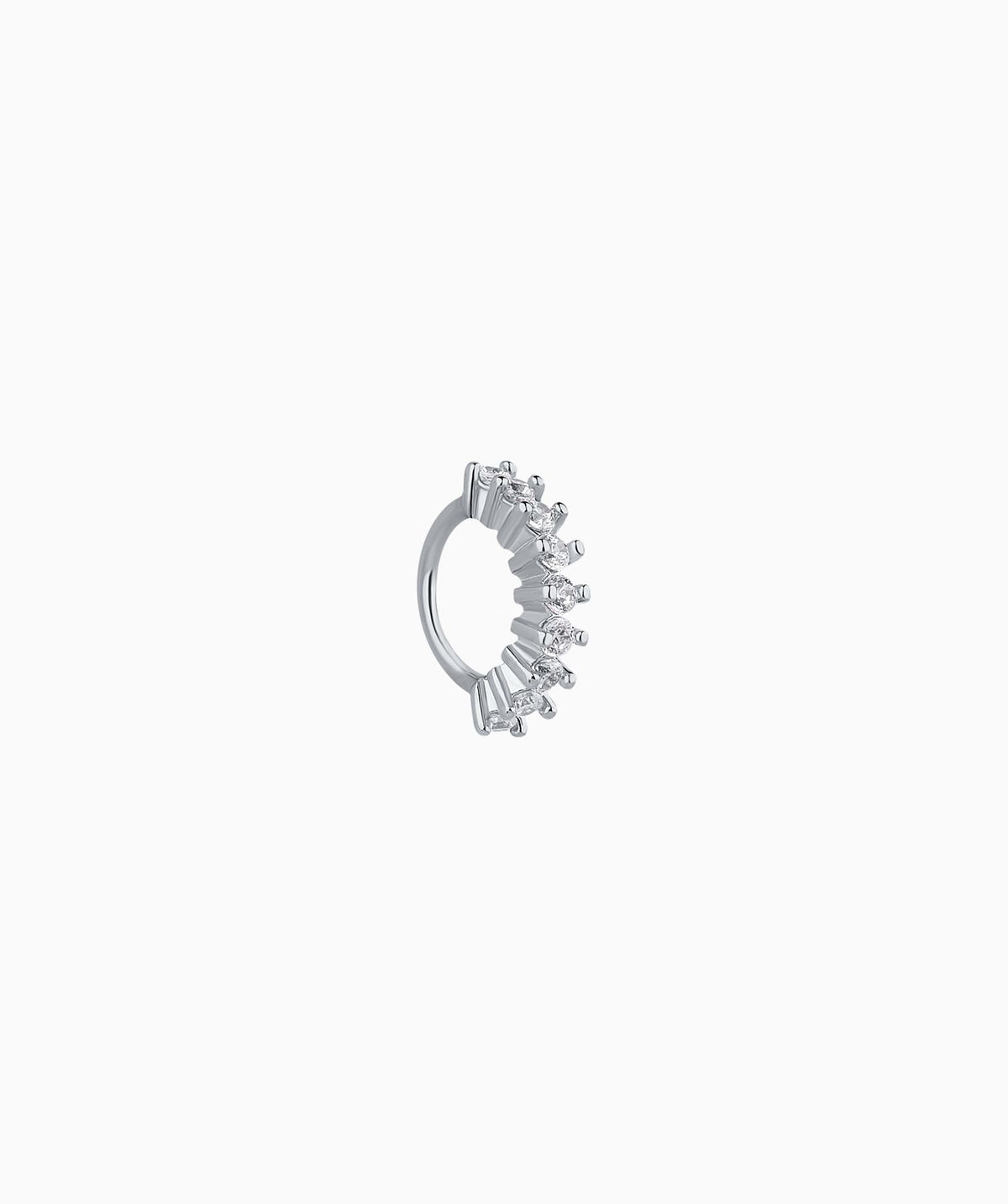 Exquisite Gemstone Seamless Ring - Brass - Septum - Oumo Jewelry