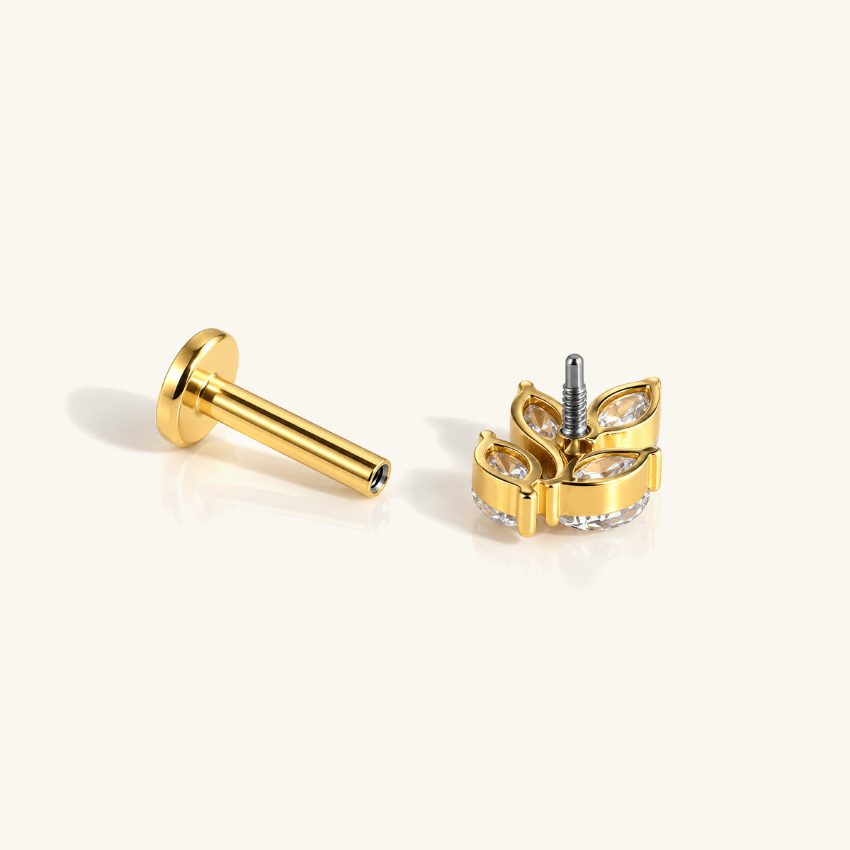 Titanium Jolie Stud - OumoJewelry