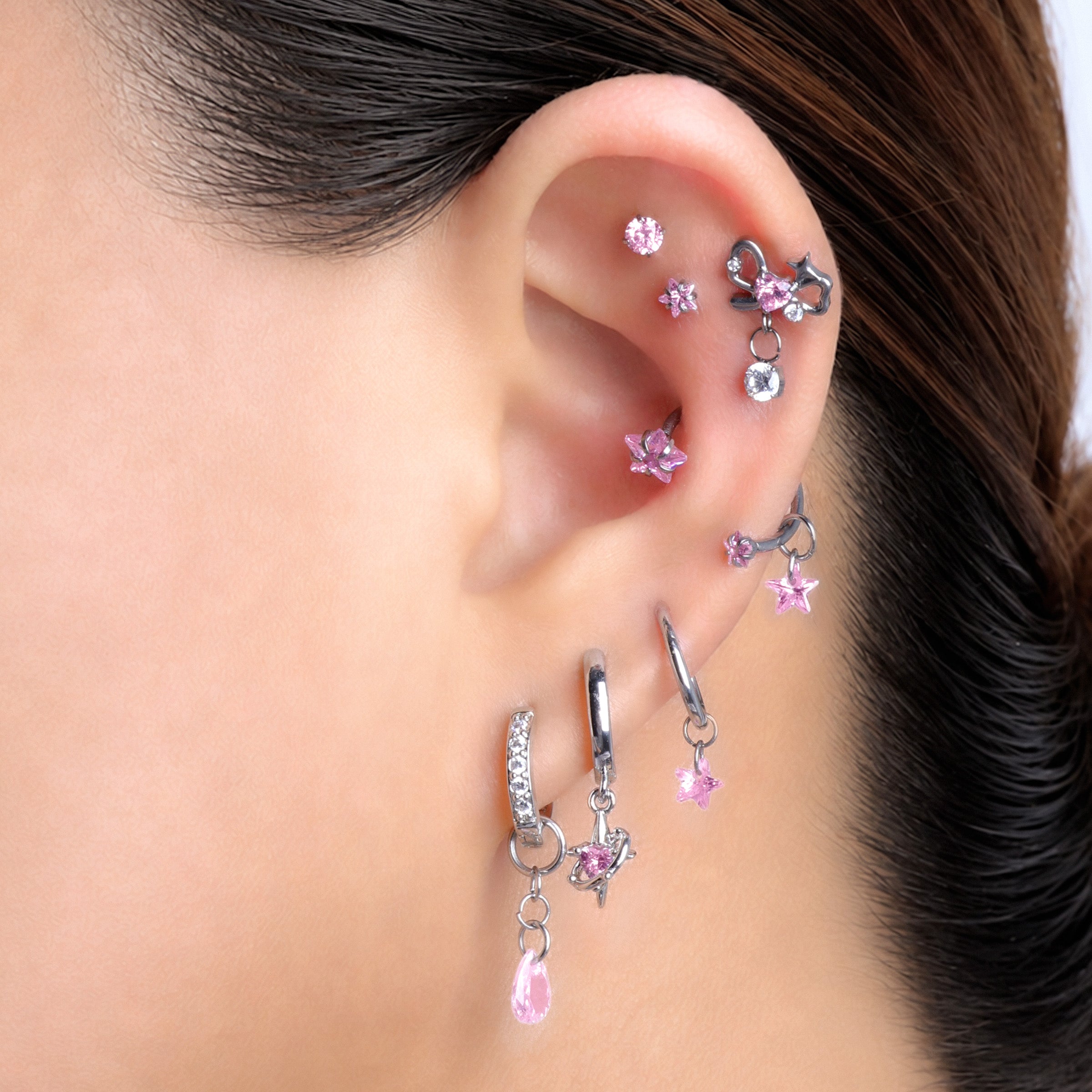 Titanium Clea Stud