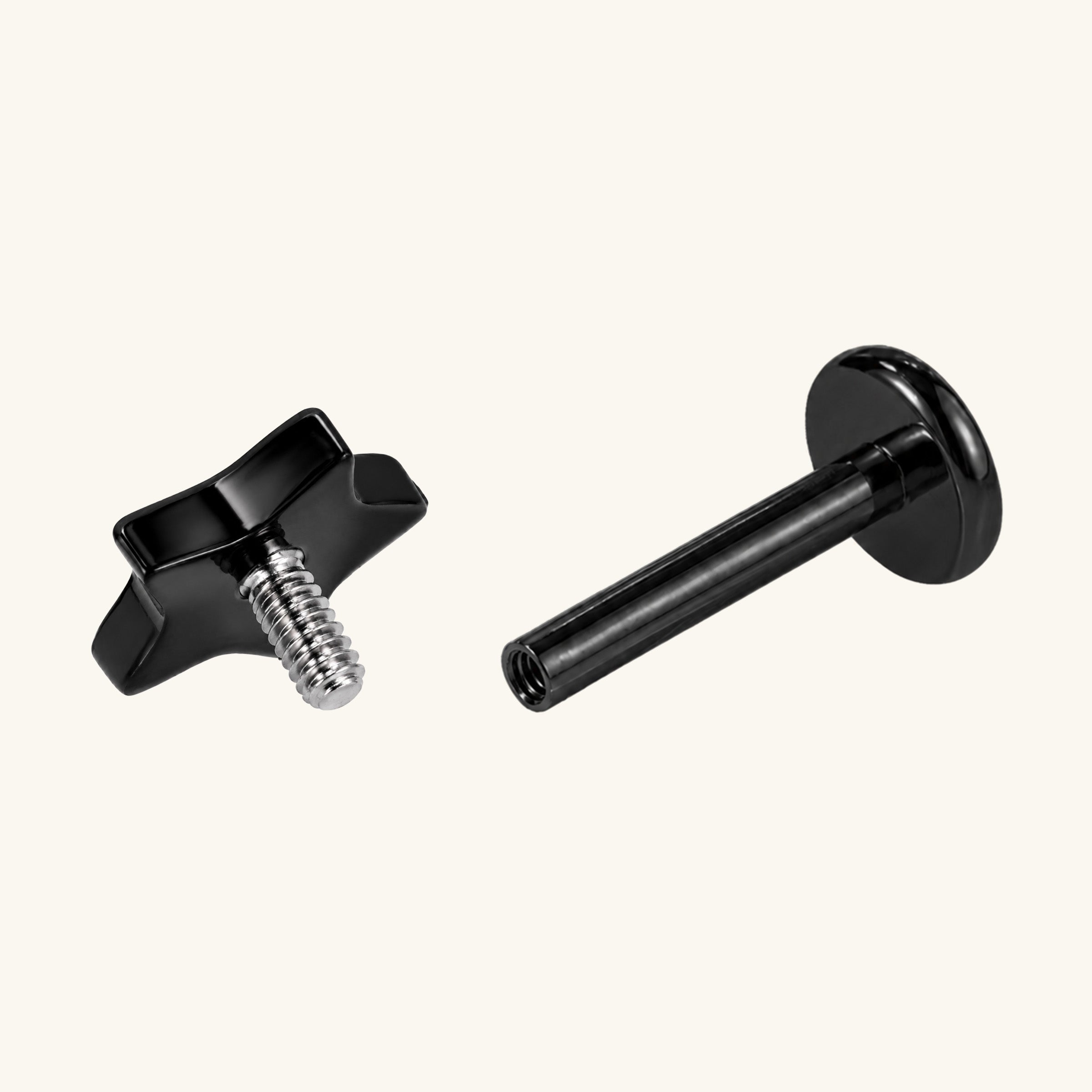 Titanium Star Stud