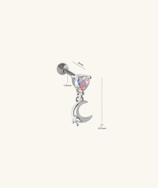 Love Moon Drop - OumoJewelry