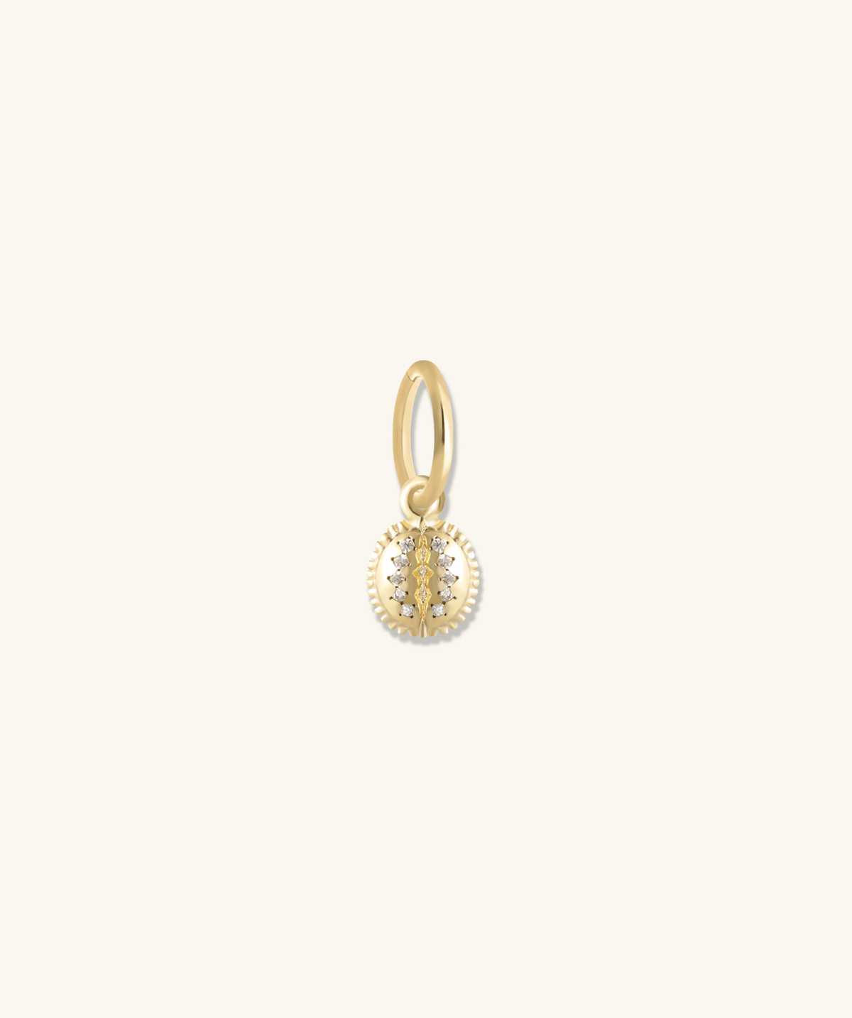 Durian Charm - Brass - Oumo Jewelry