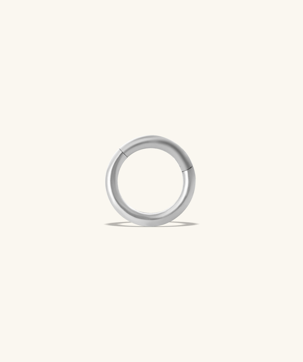 Basic Hoop Clicker - Stainless Steel - Lobe, Upper Lobe, Helix - Oumo Jewelry