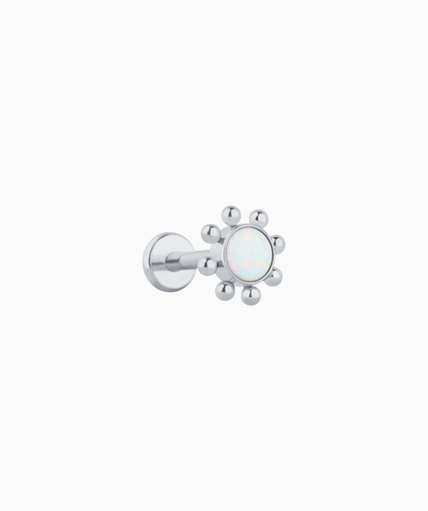 Opal Sun Flatback Stud