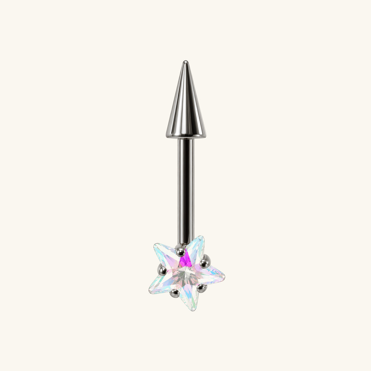 Titanium Willa Vertical Helix