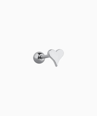 Delightful Heart Stud - OumoJewelry
