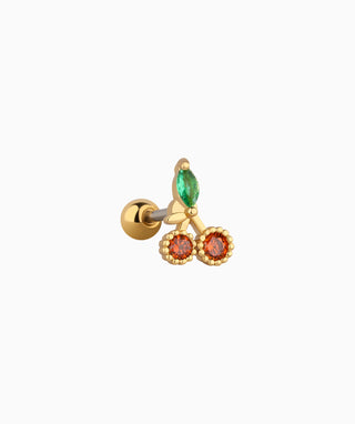 Sweet Cherry Stud - OumoJewelry