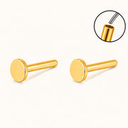Threadless Flat Back Post (Titanium)