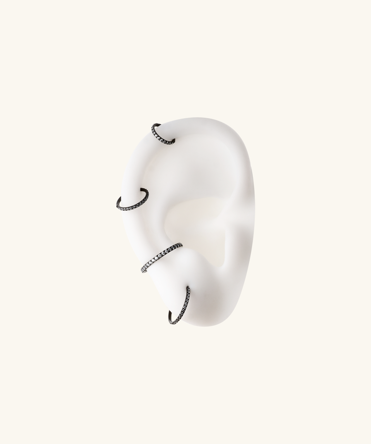Sparkle Clicker - Stainless Steel - Lobe, Upper Lobe, Helix - Oumo Jewelry